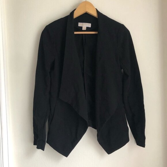 Michael Michael Kors Size XS Black Drape Jacket Blazer - Picture 3 of 10